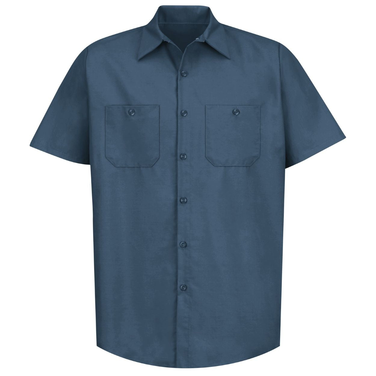 Dark blue shirt on a white background