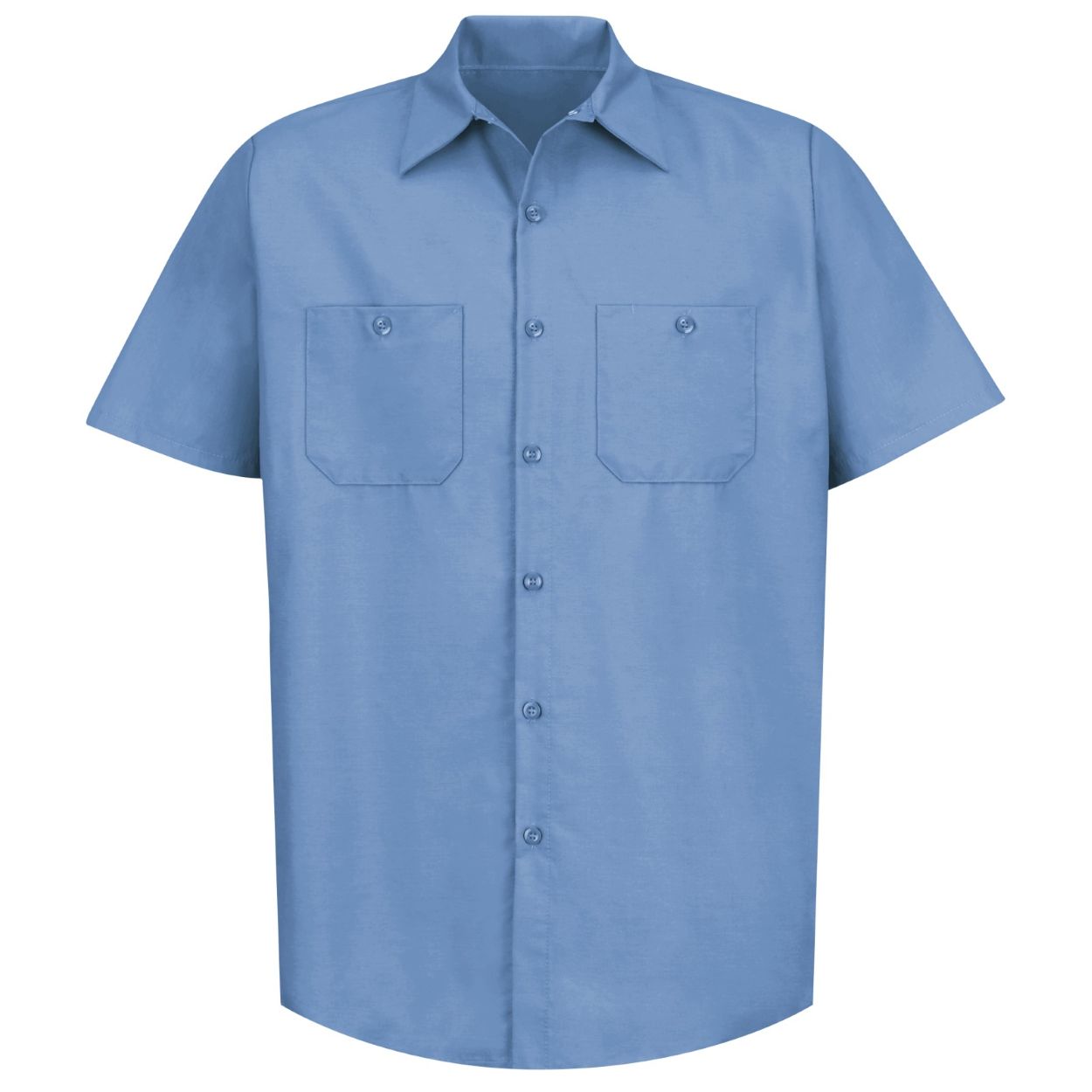 Light blue shirt on a white background