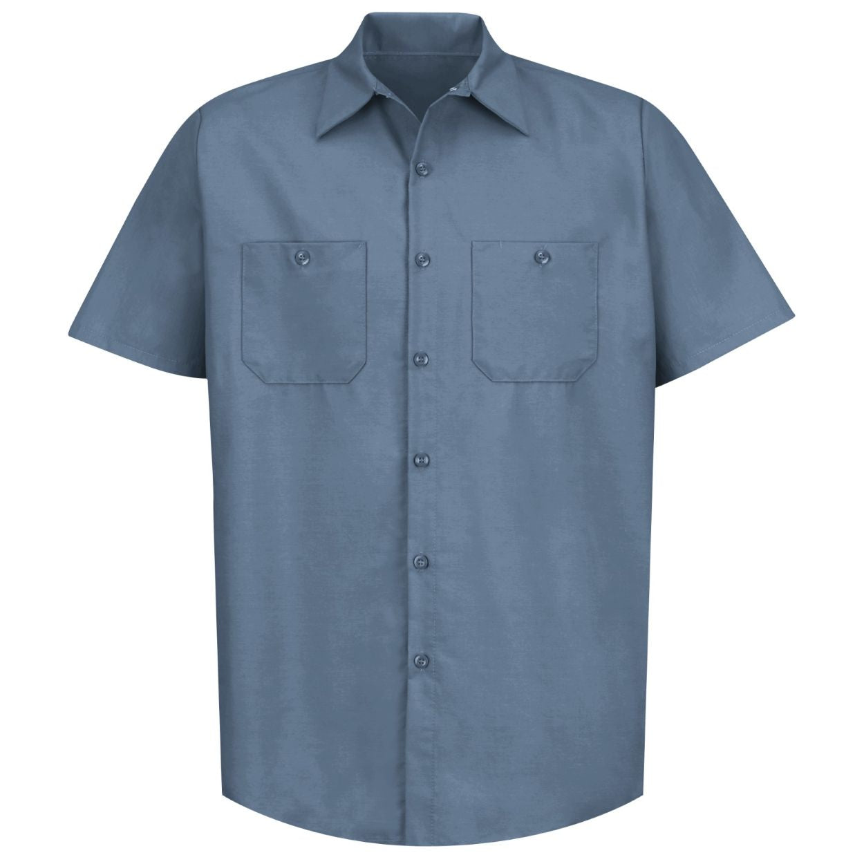 Postman blue shirt on a white background
