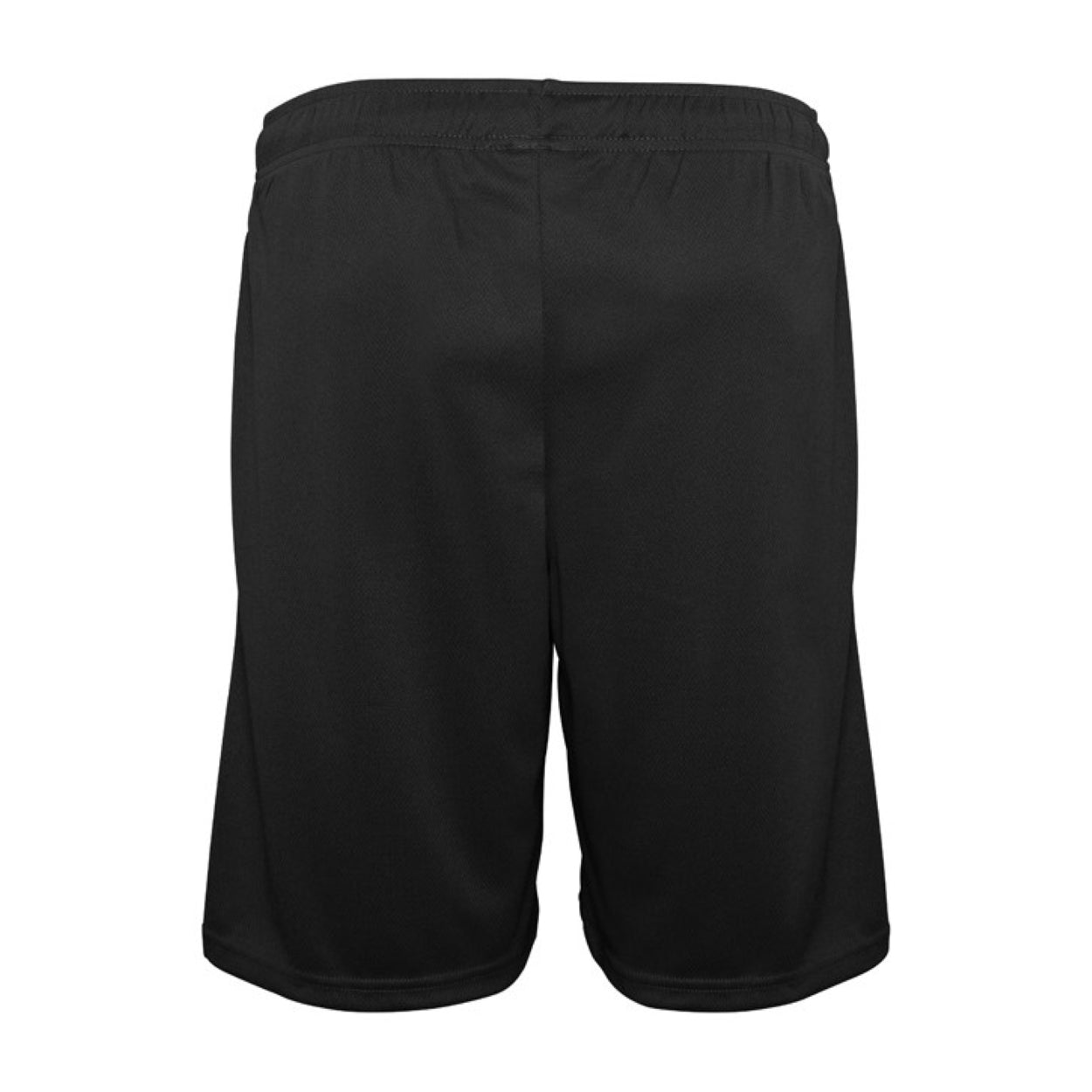 Black shorts on a white background