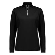 Black sweater on a white background