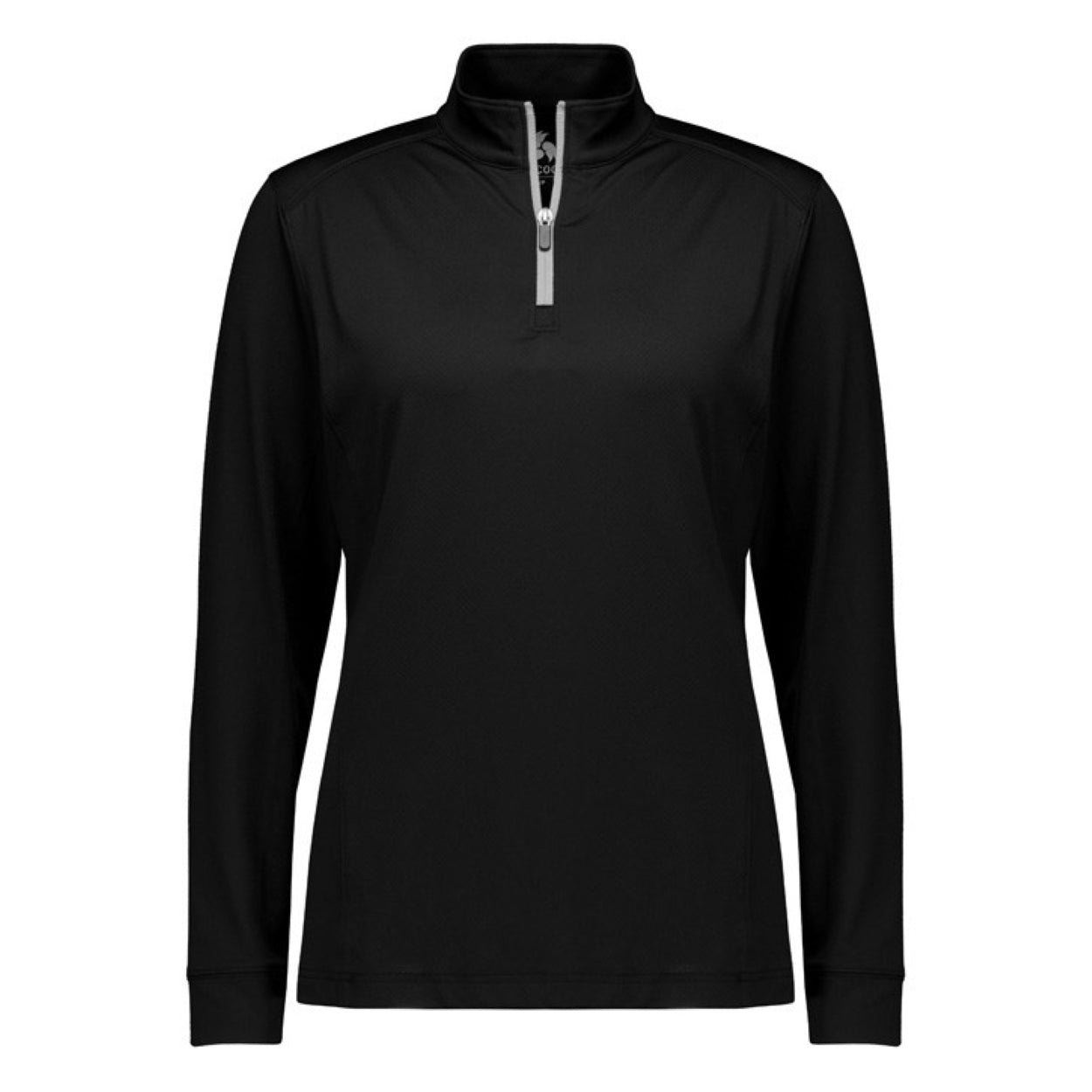 Black sweater on a white background