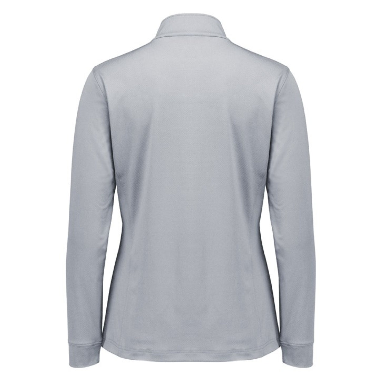 Silver sweater on a white background