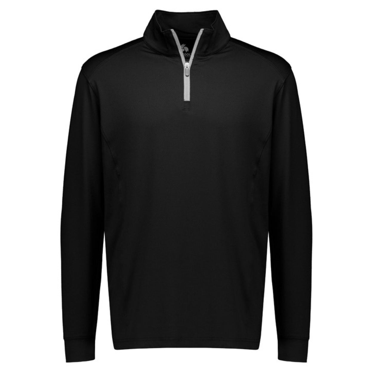 Black sweater on a white background