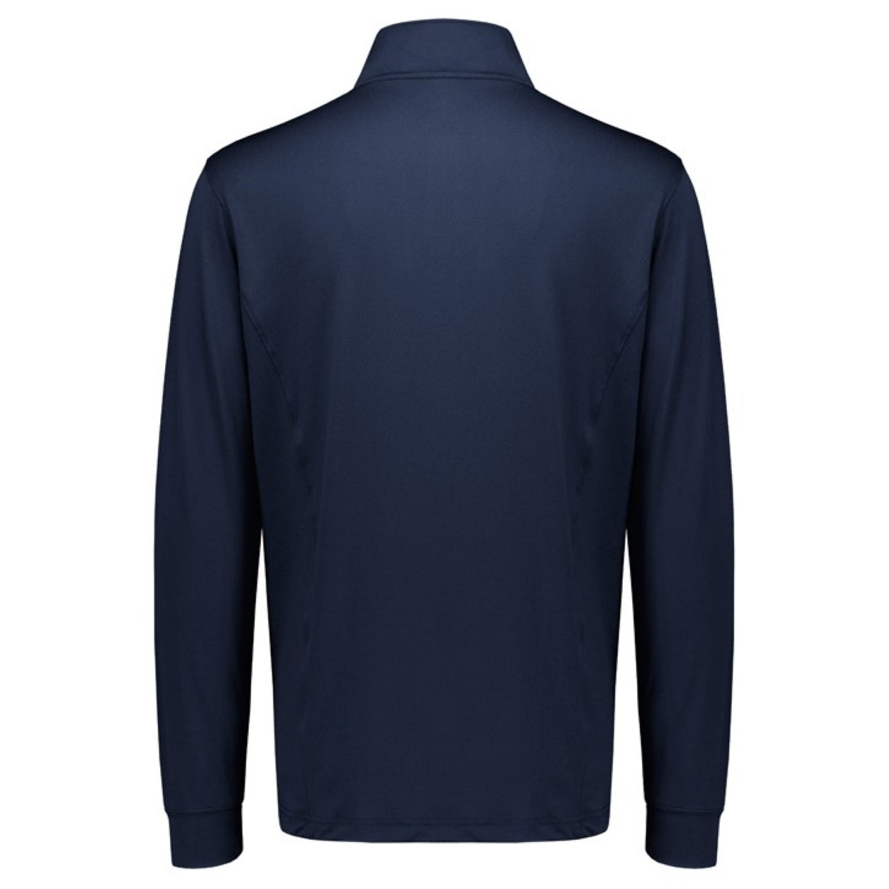Navy sweater on a white background