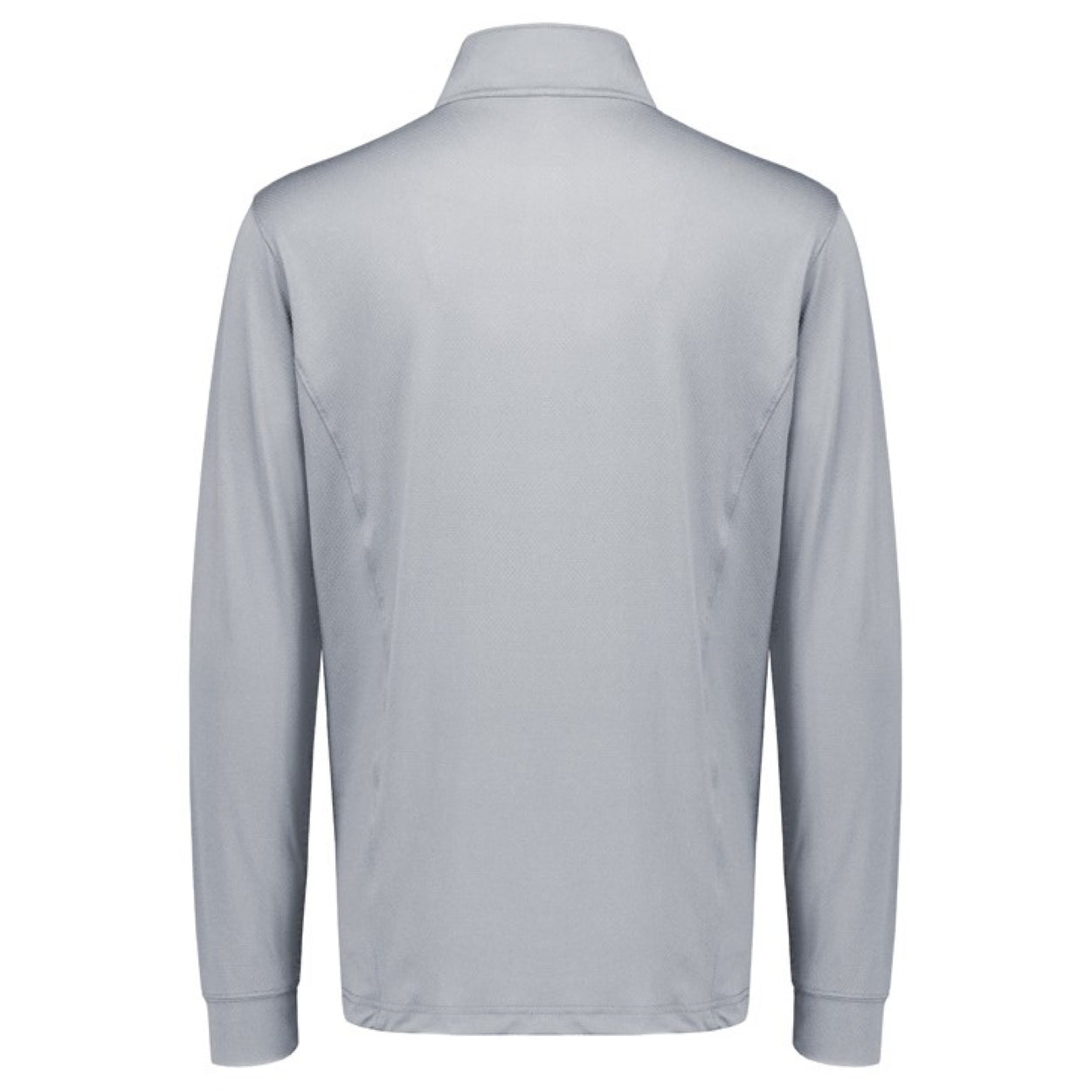 Silver sweater on a white background