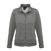 Grey marle sweater on a white background