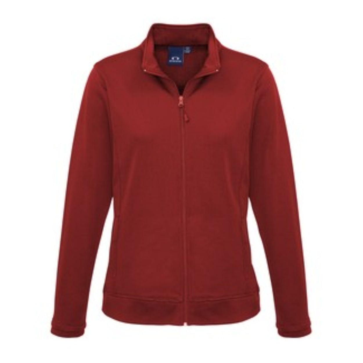 Red sweater on a white background