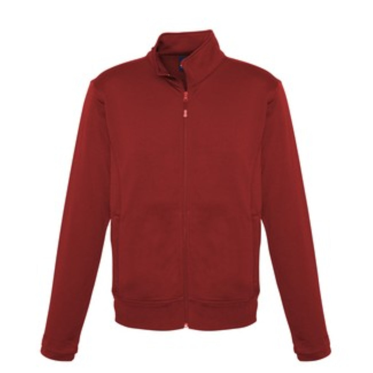 Red sweater on a white background