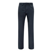 Navy blue pants on a white background
