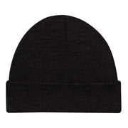 Black tuque on a white background