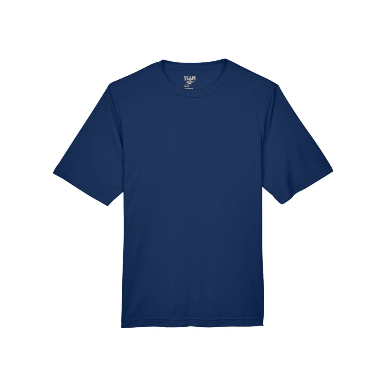 Sport dark navy t-shirt on a white background