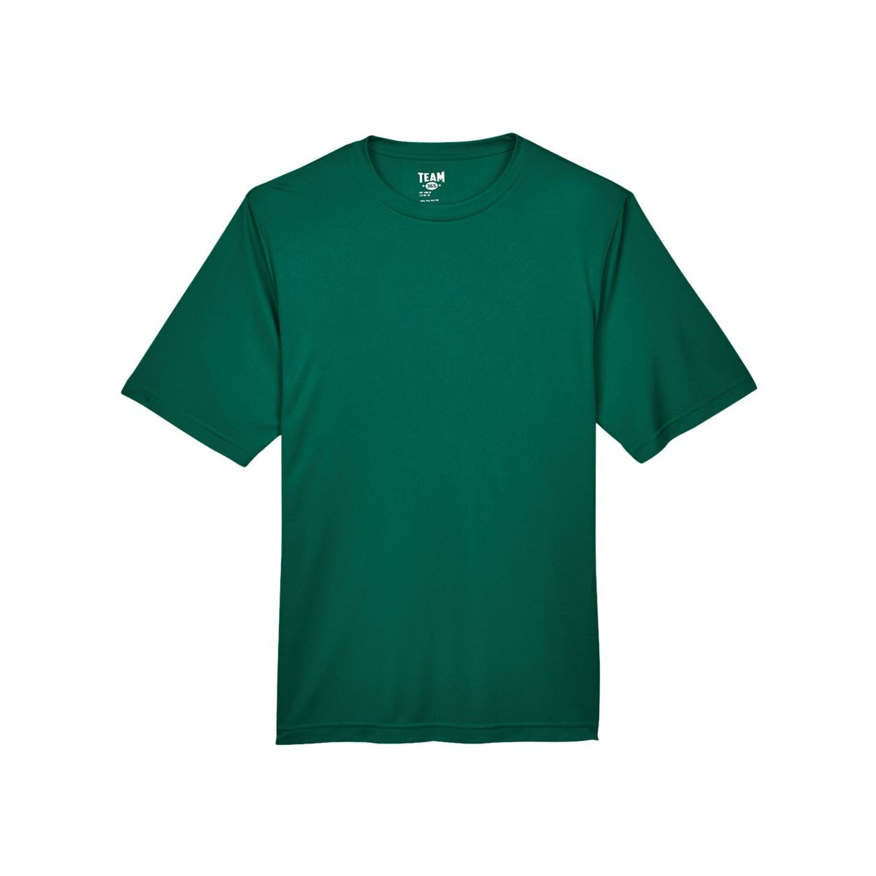 Sport forest green t-shirt on a white background