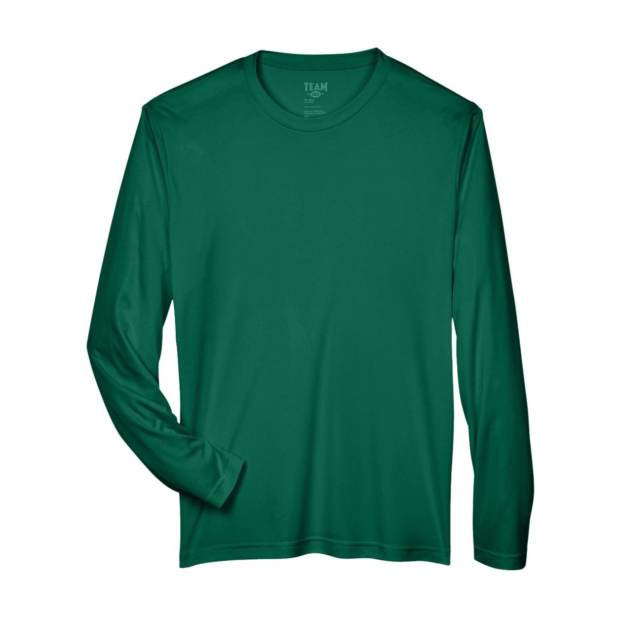 Sport forest green t-shirt on a white background