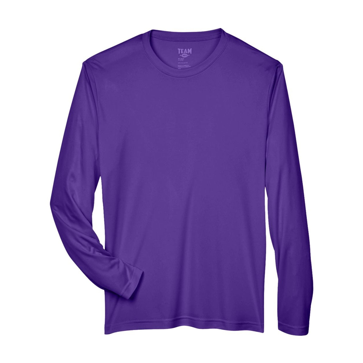 Sport purple t-shirt on a white background