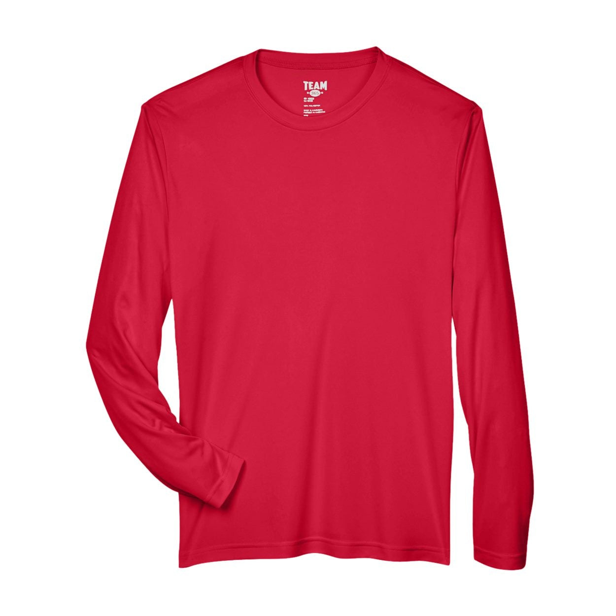 Sport red t-shirt on a white background