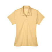 Sport vegas gold yellow polo shirt on a white background