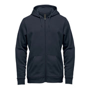 Navy sweater on a white background