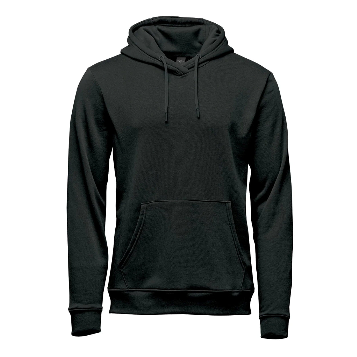 Black sweater on a white background