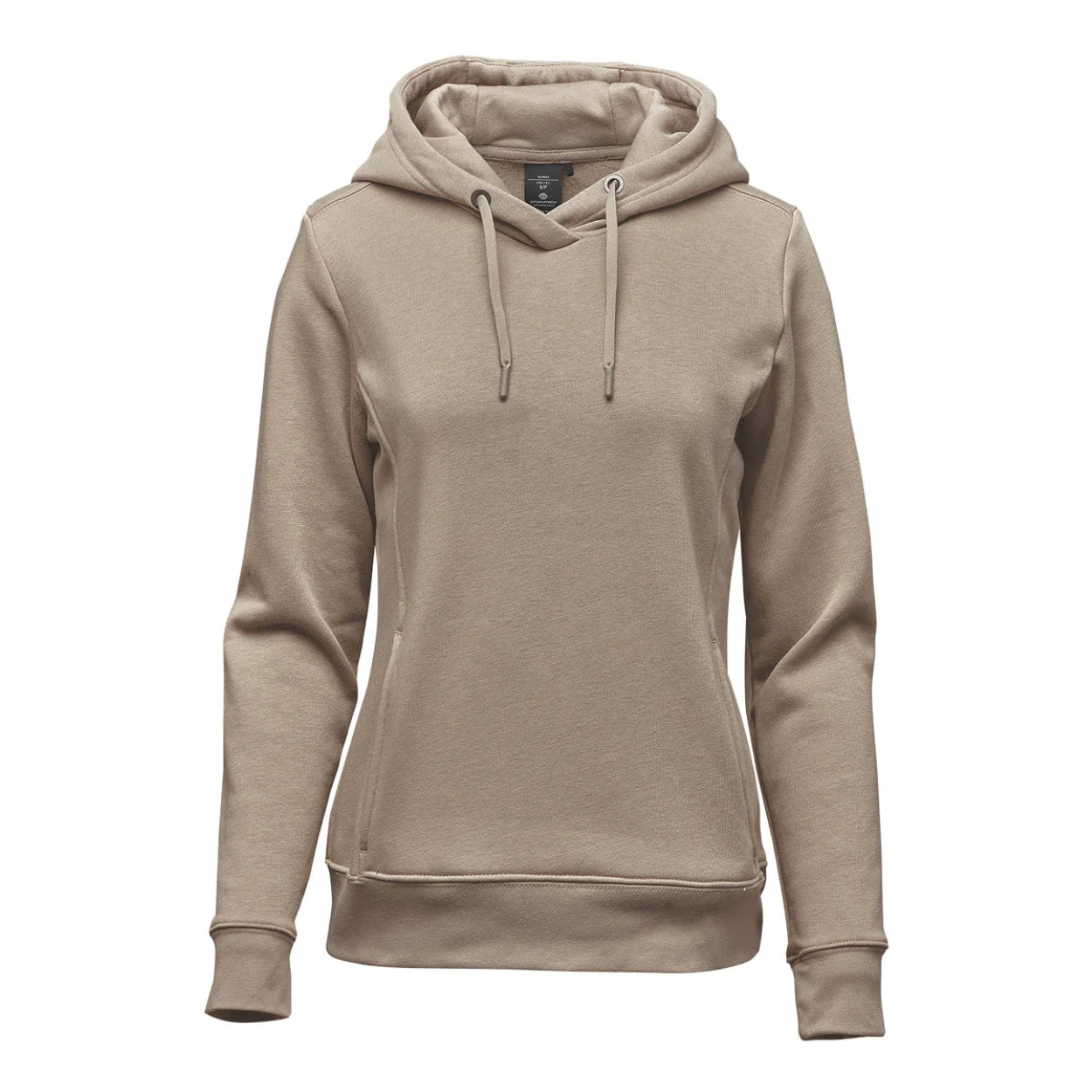 Taupe sweater on a white background