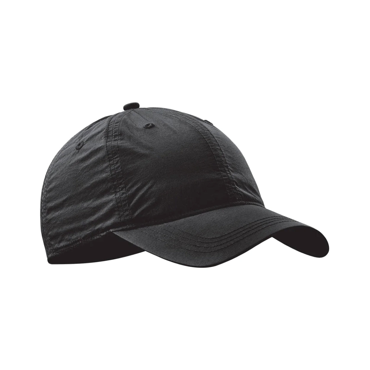 Black cap on a white background