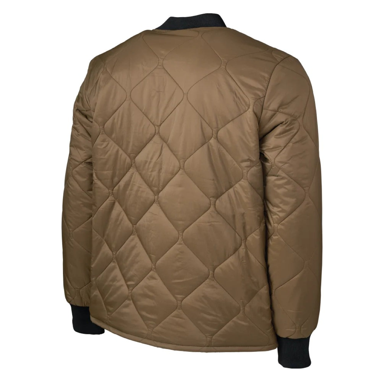 Timber refrigeration jacket on a white background