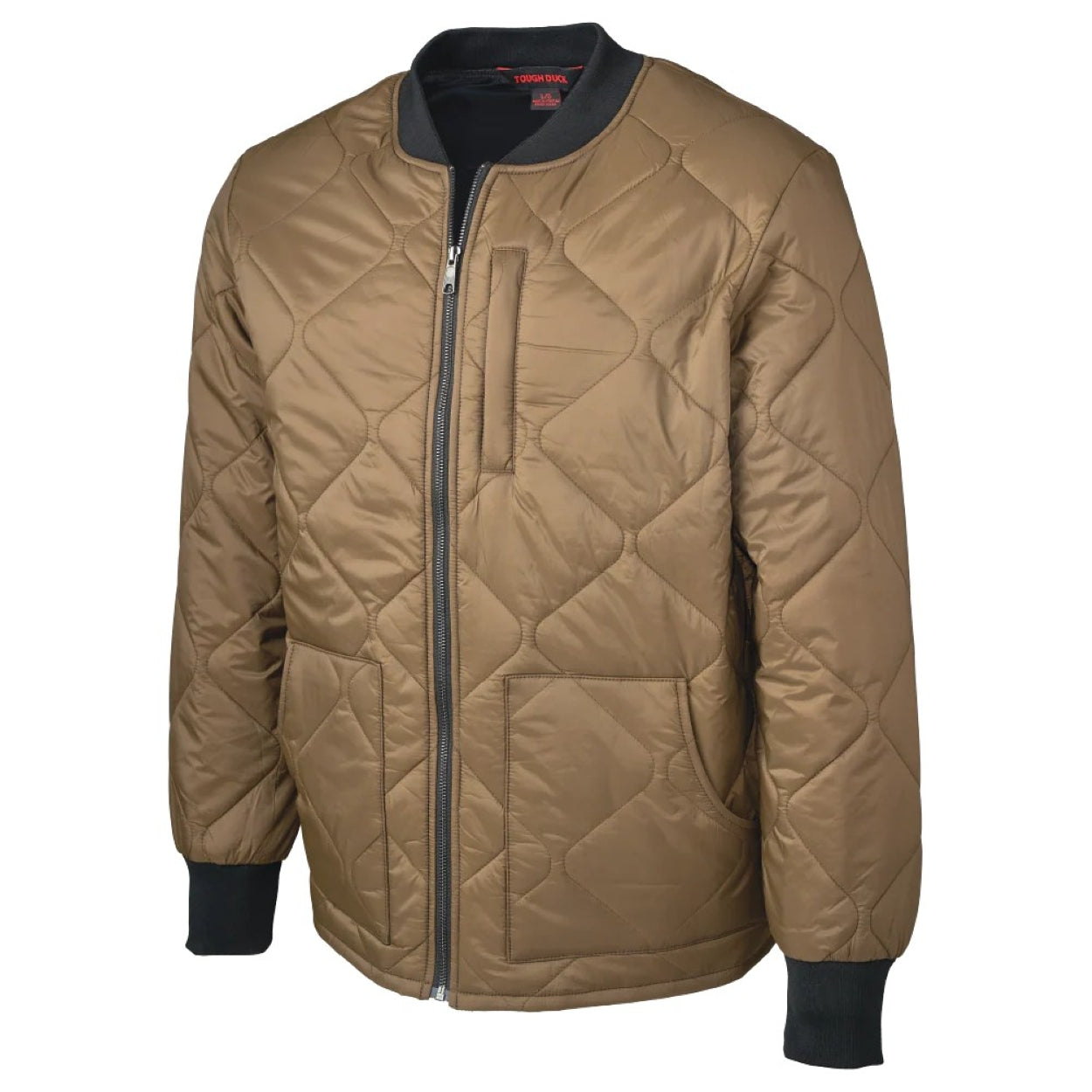 Timber refrigeration jacket on a white background