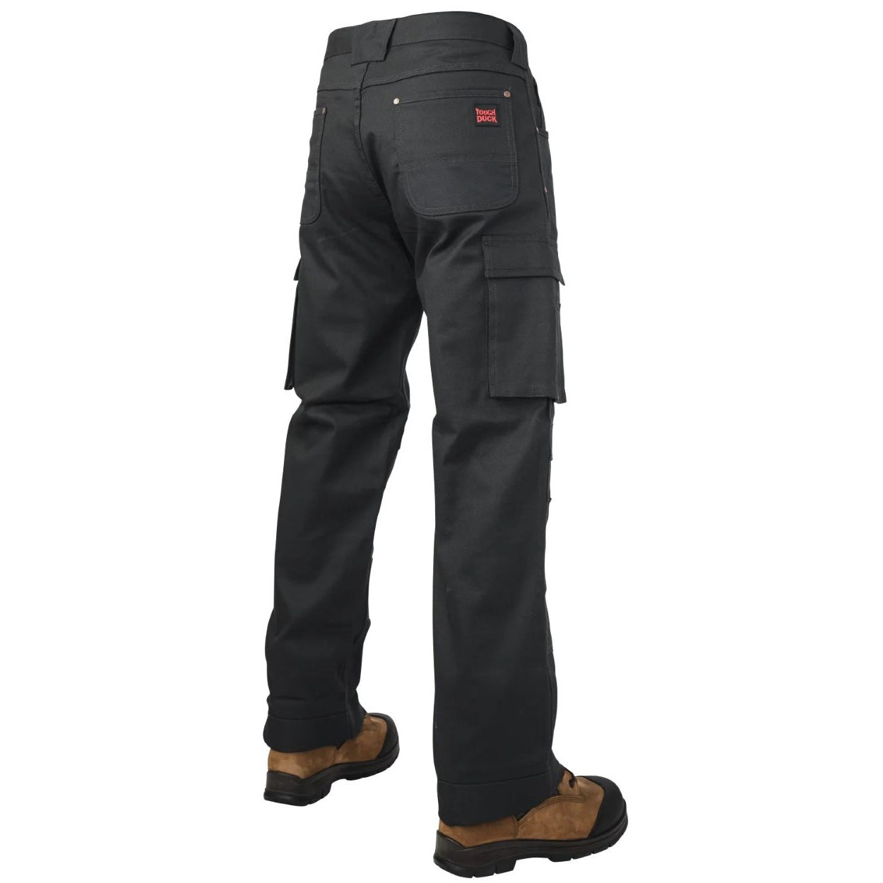 Black pants on a white background