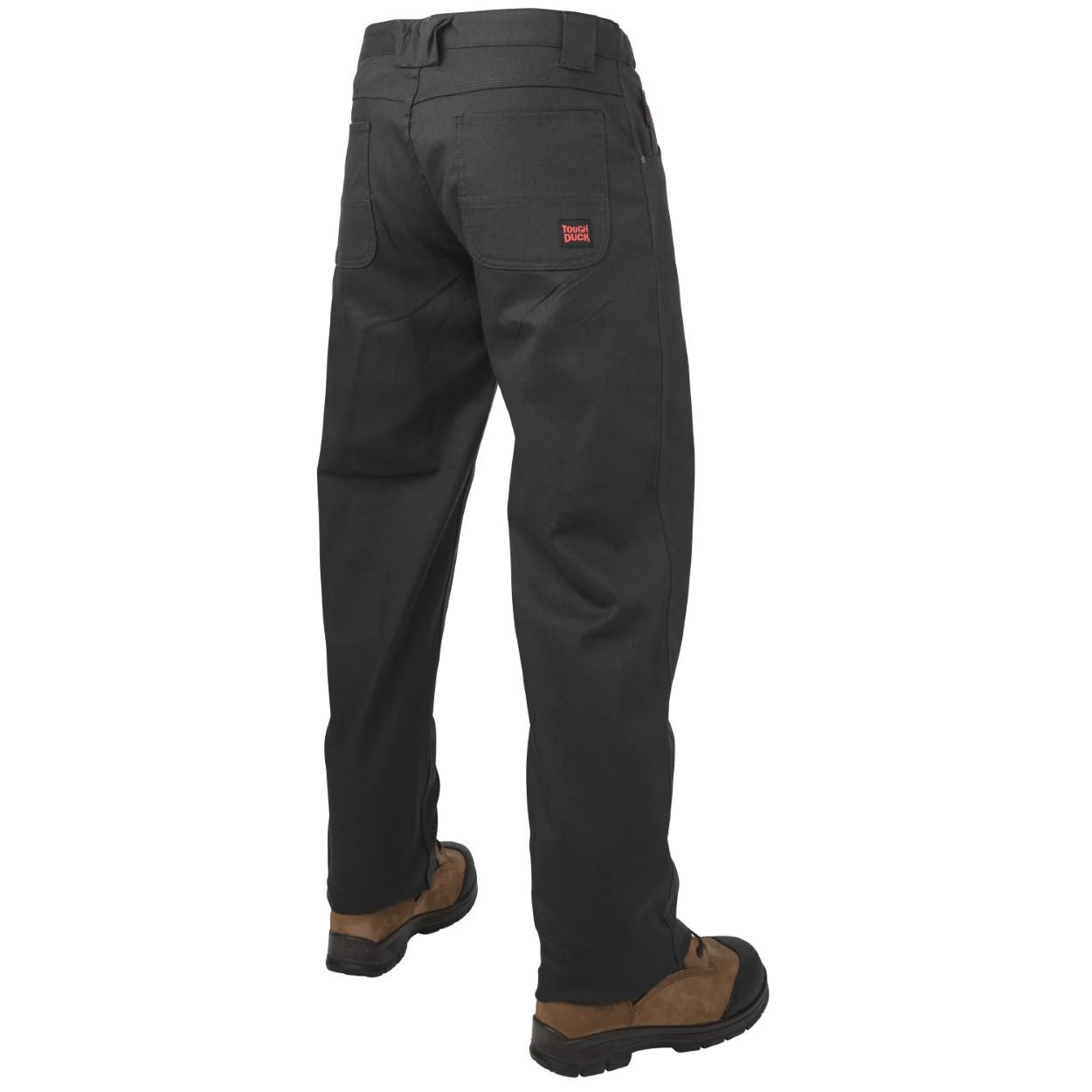 Black pants on a white background