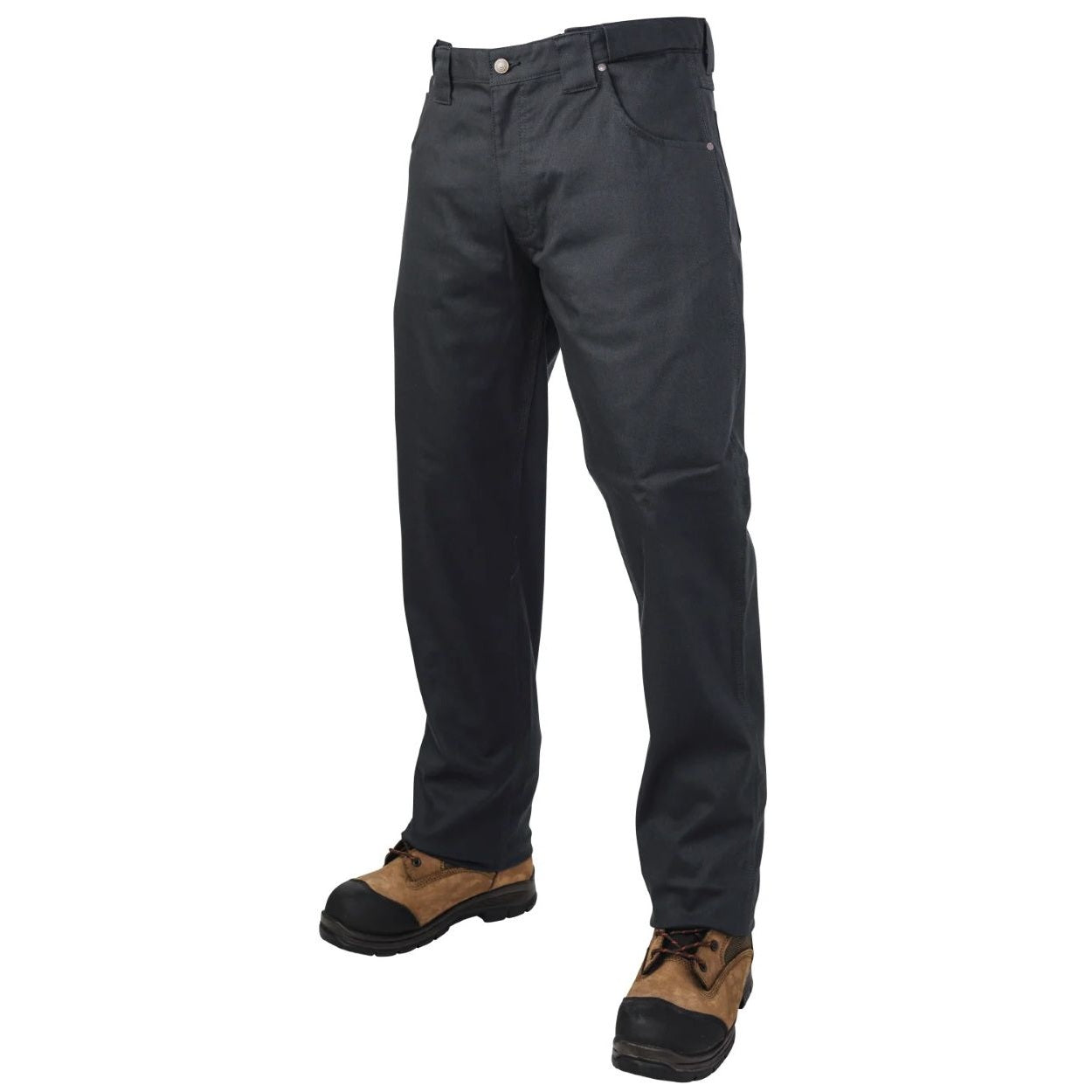 Black pants on a white background