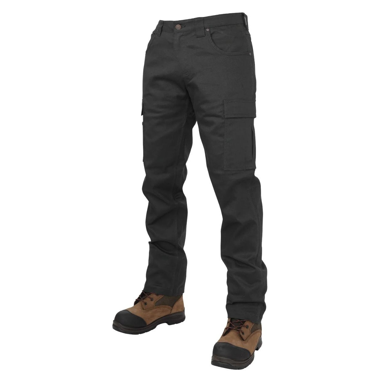 Black pants on a white background