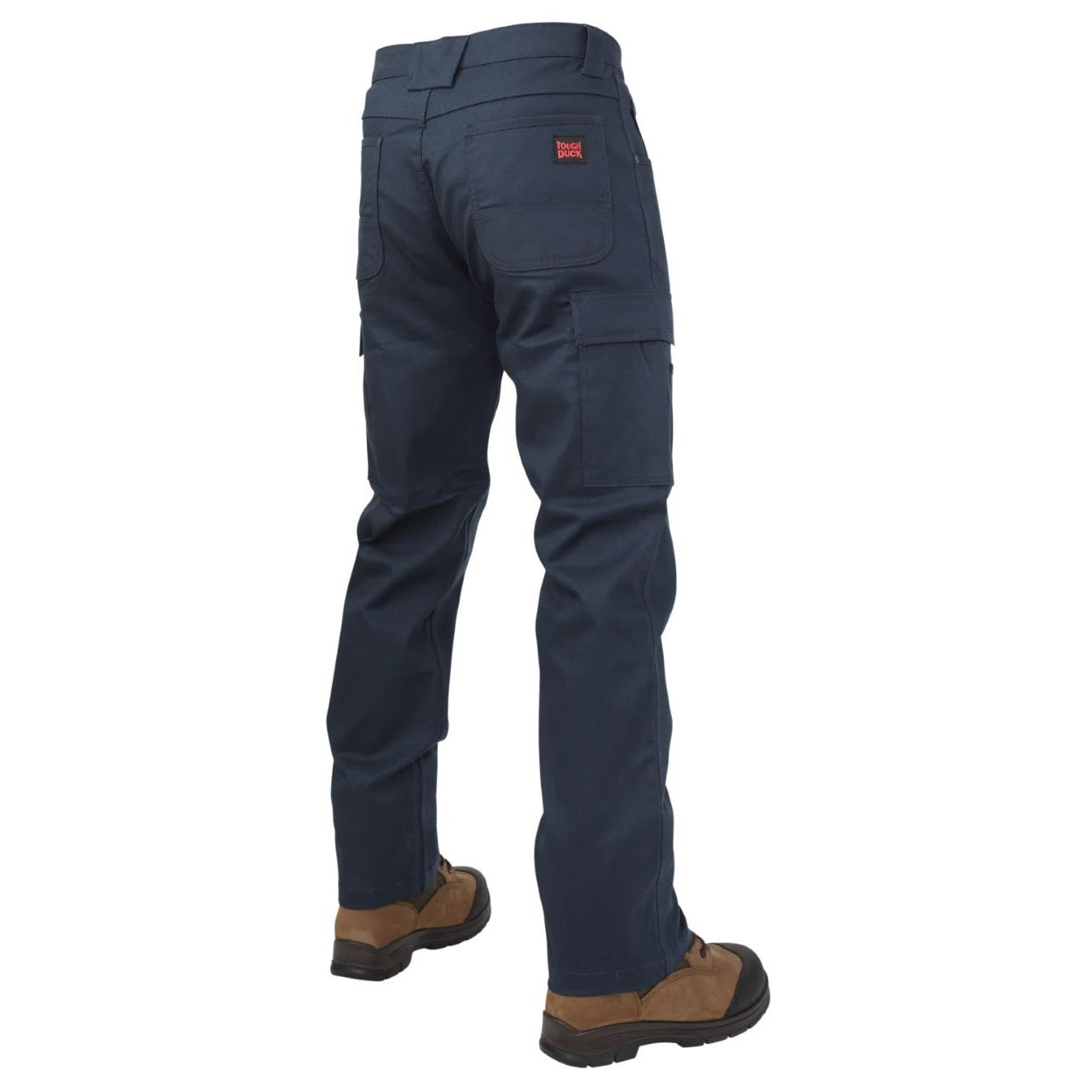 Navy blue pants on a white background