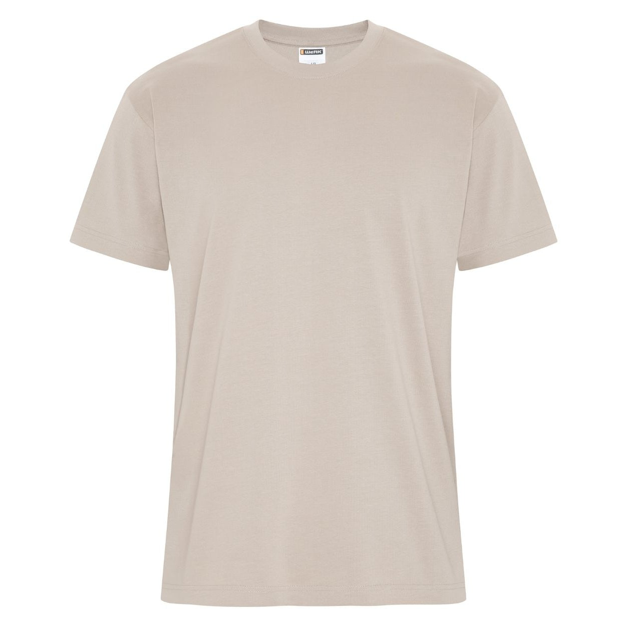 Sand t-shirt on a white background