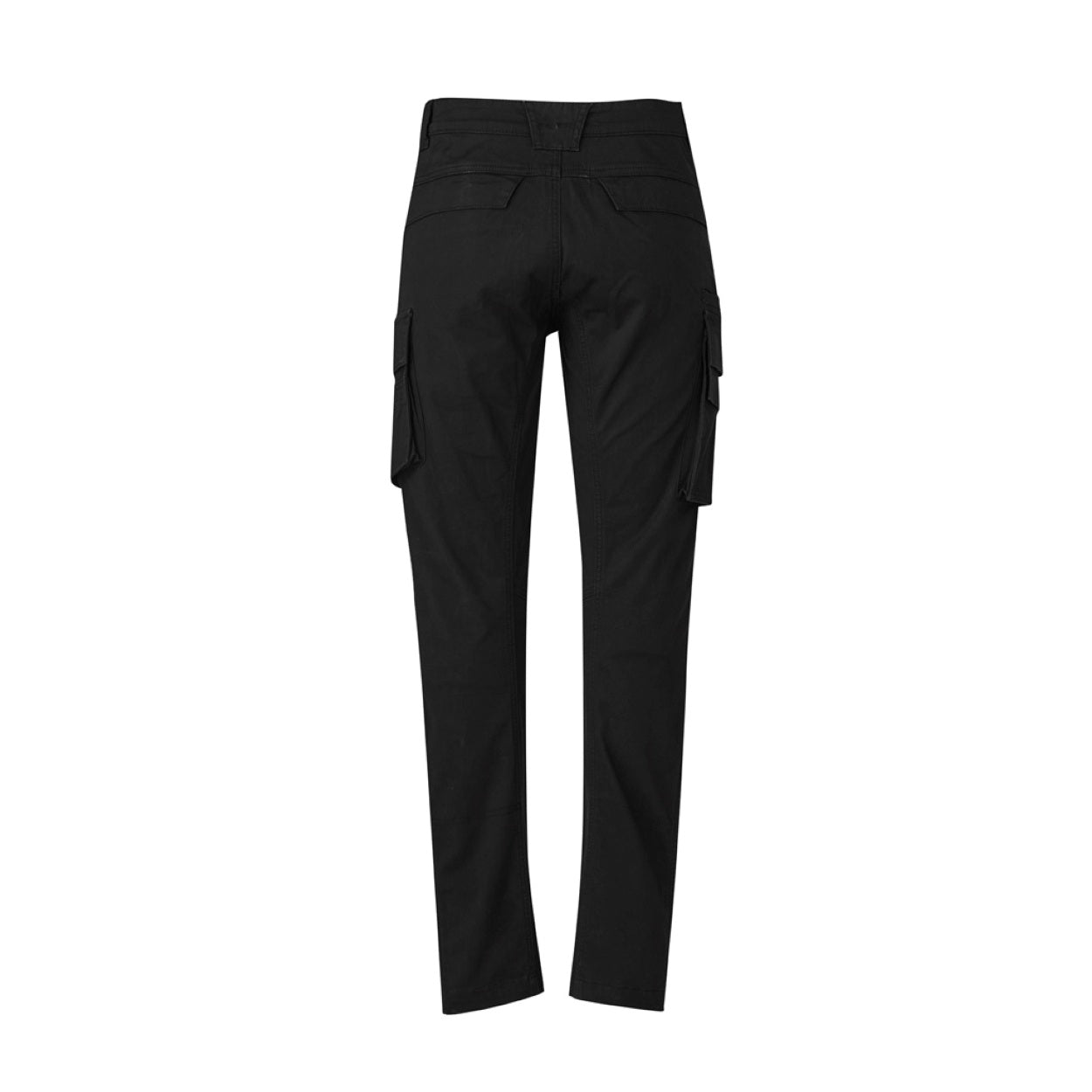 Black pants on a white background