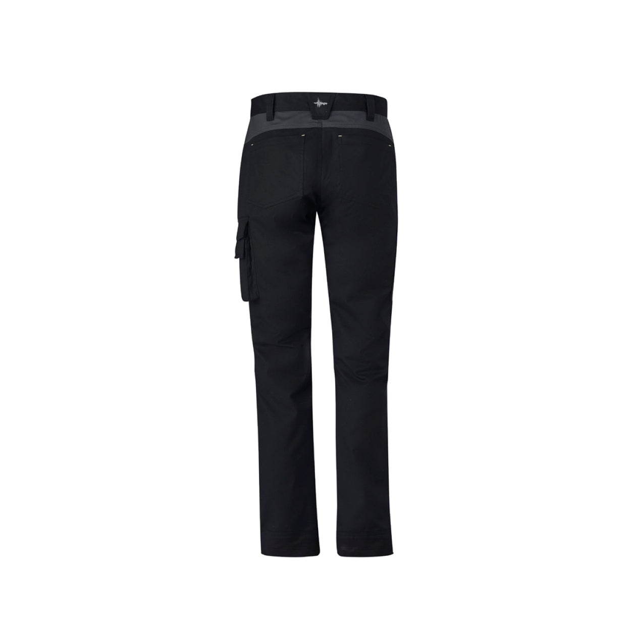 Black pants on a white background