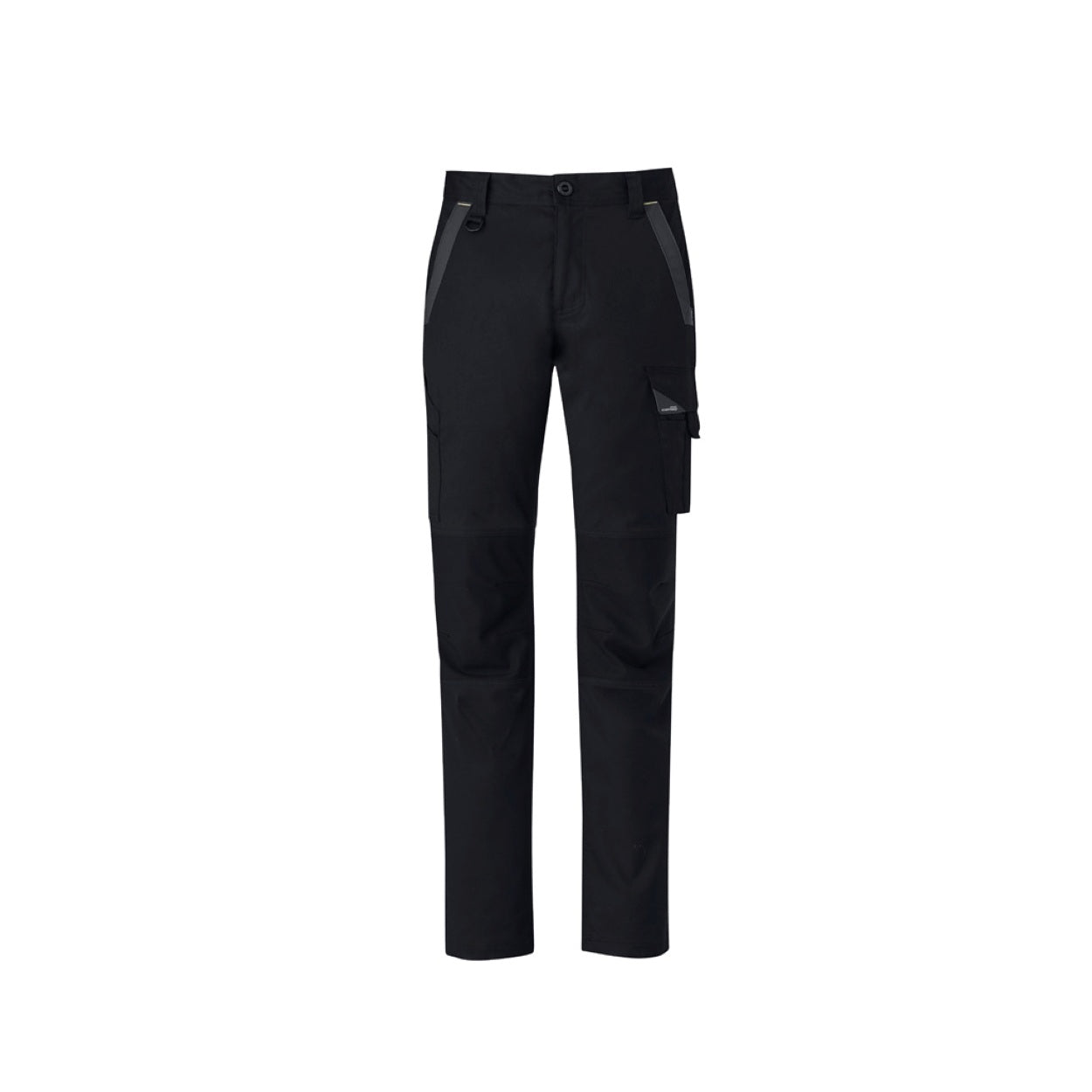Black pants on a white background