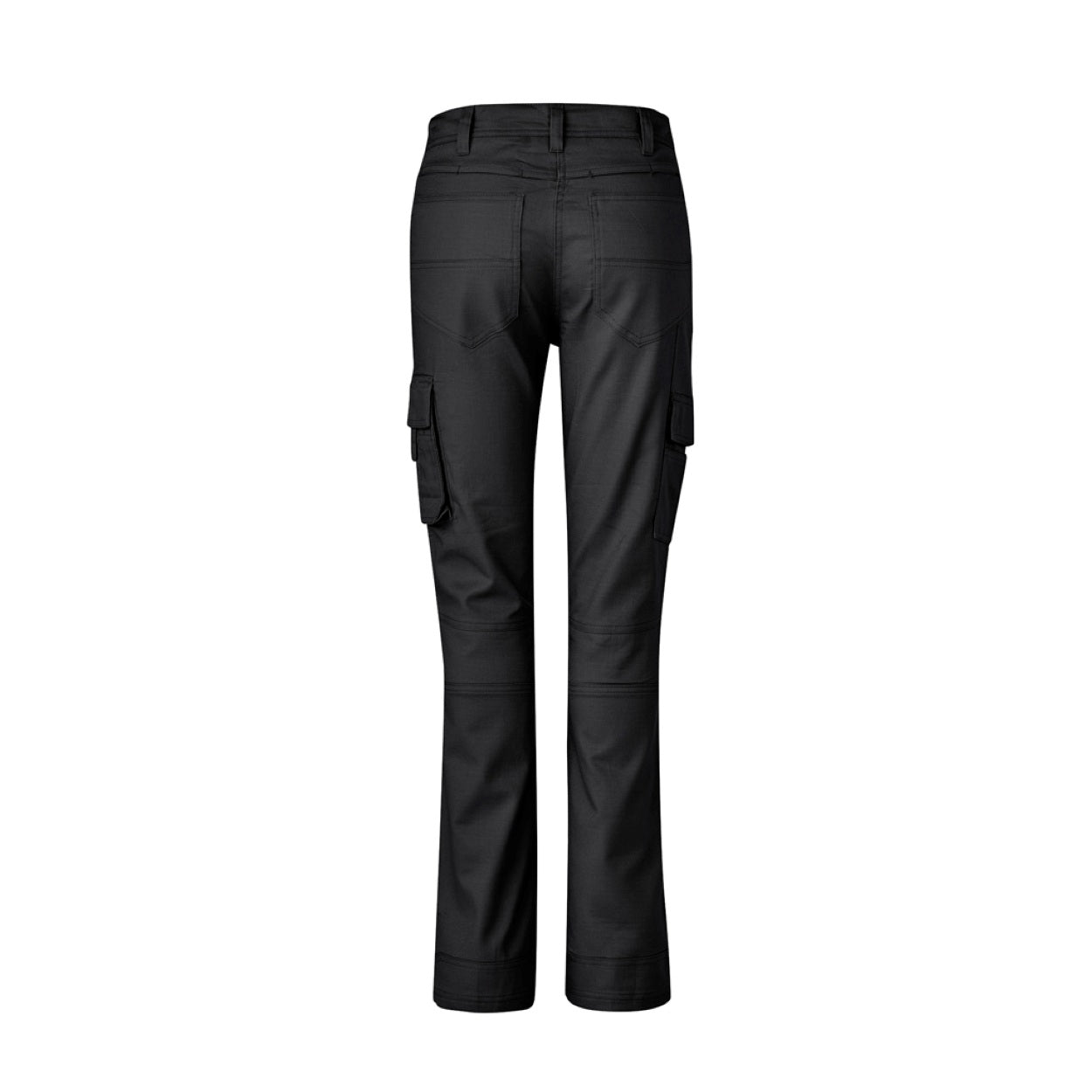 Black pants on a white background