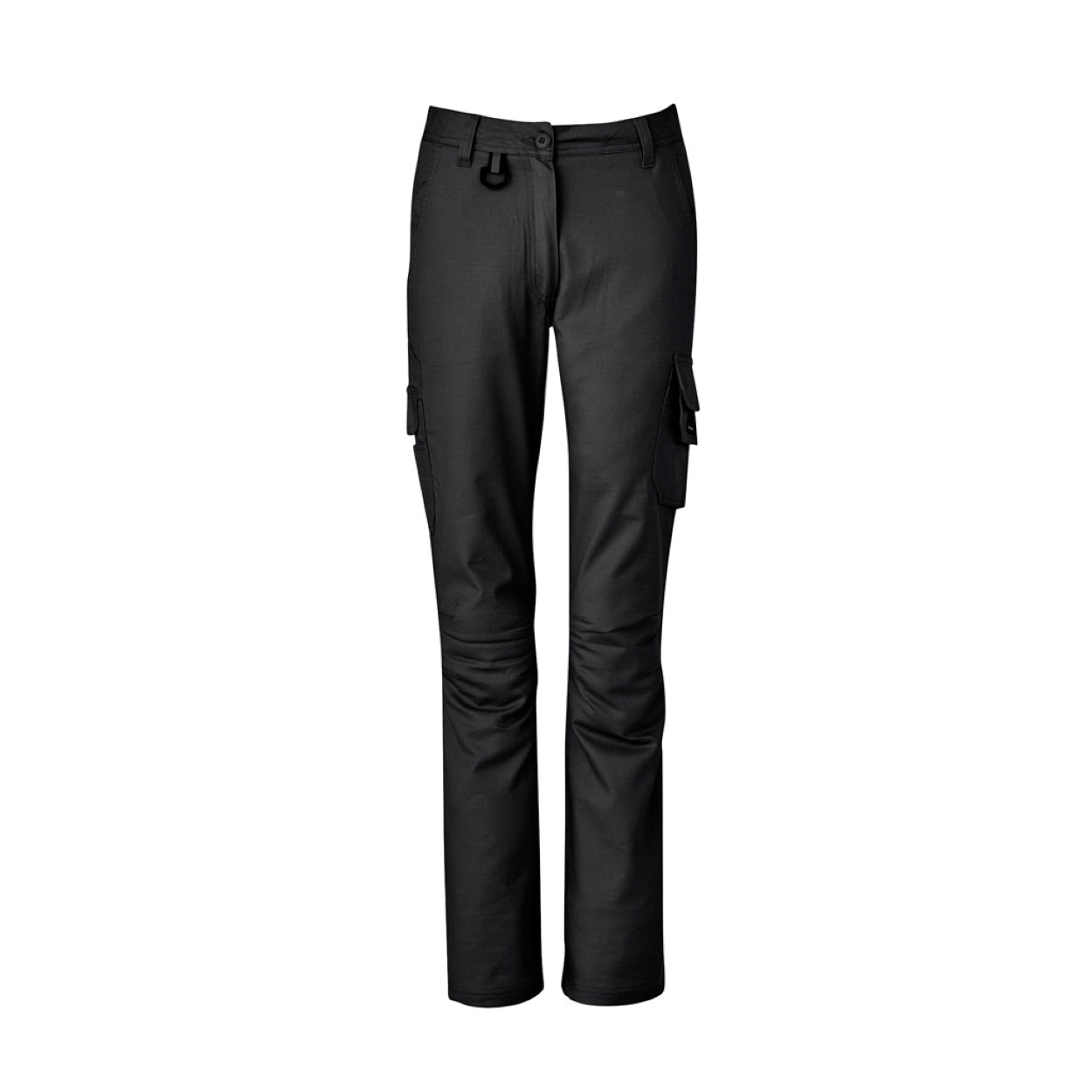 Black pants on a white background