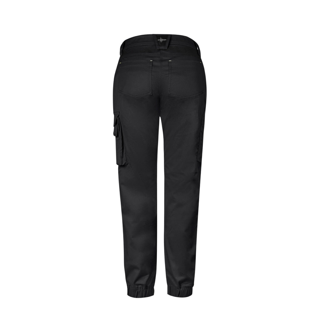 Black pants on a white background