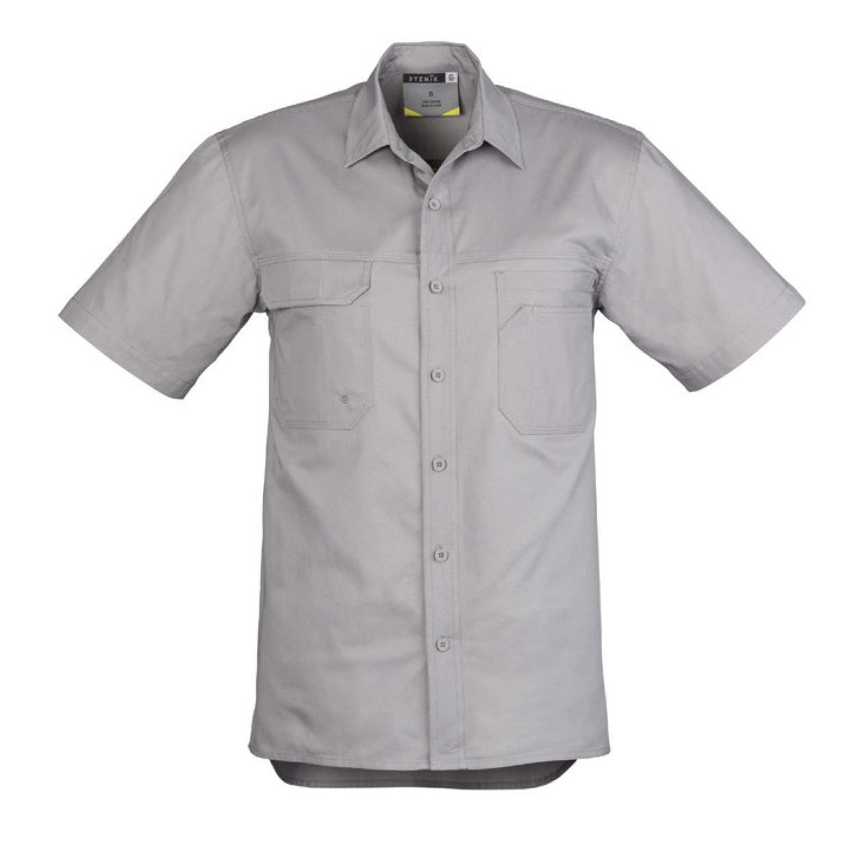 Grey shirt on a white background