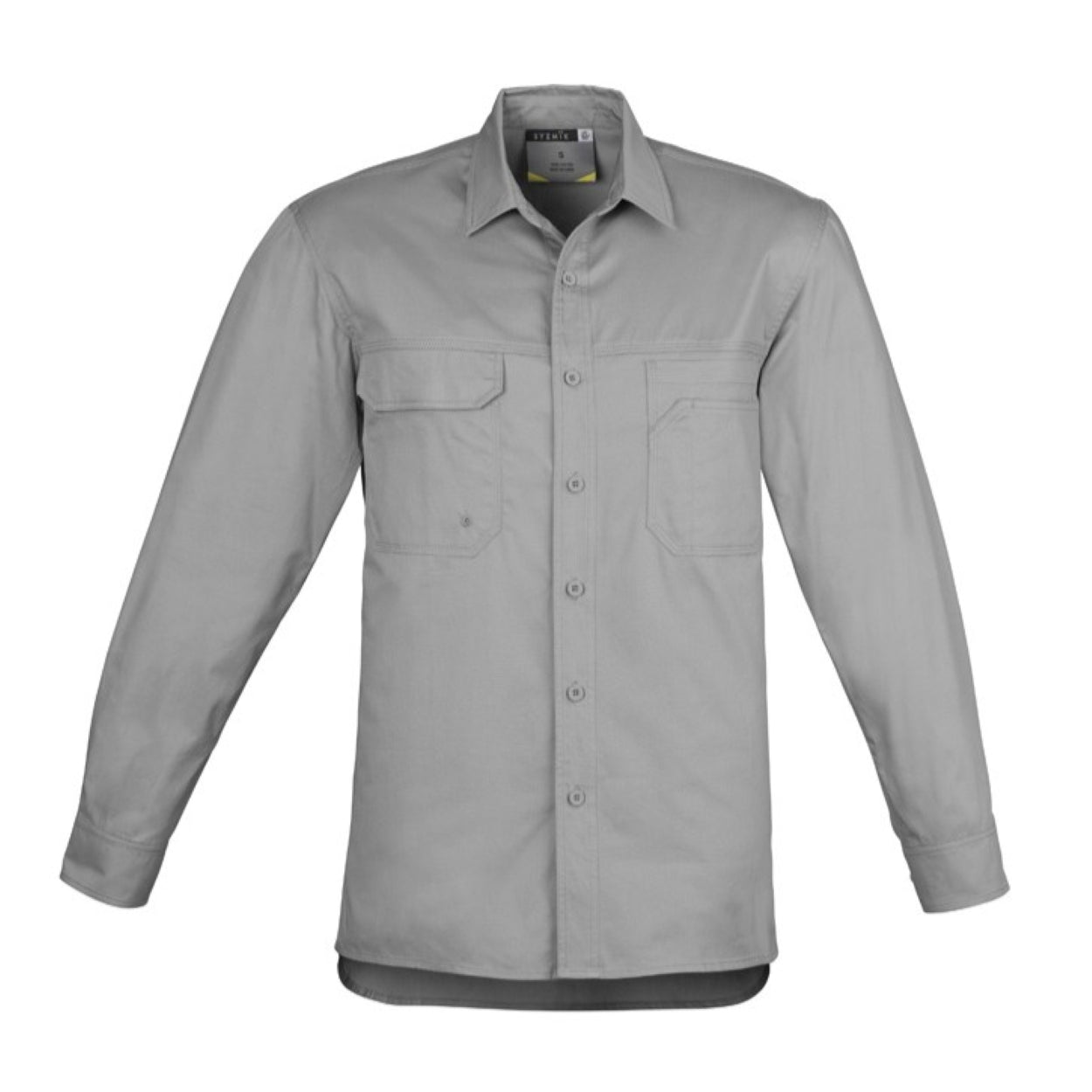 Grey shirt on a white background