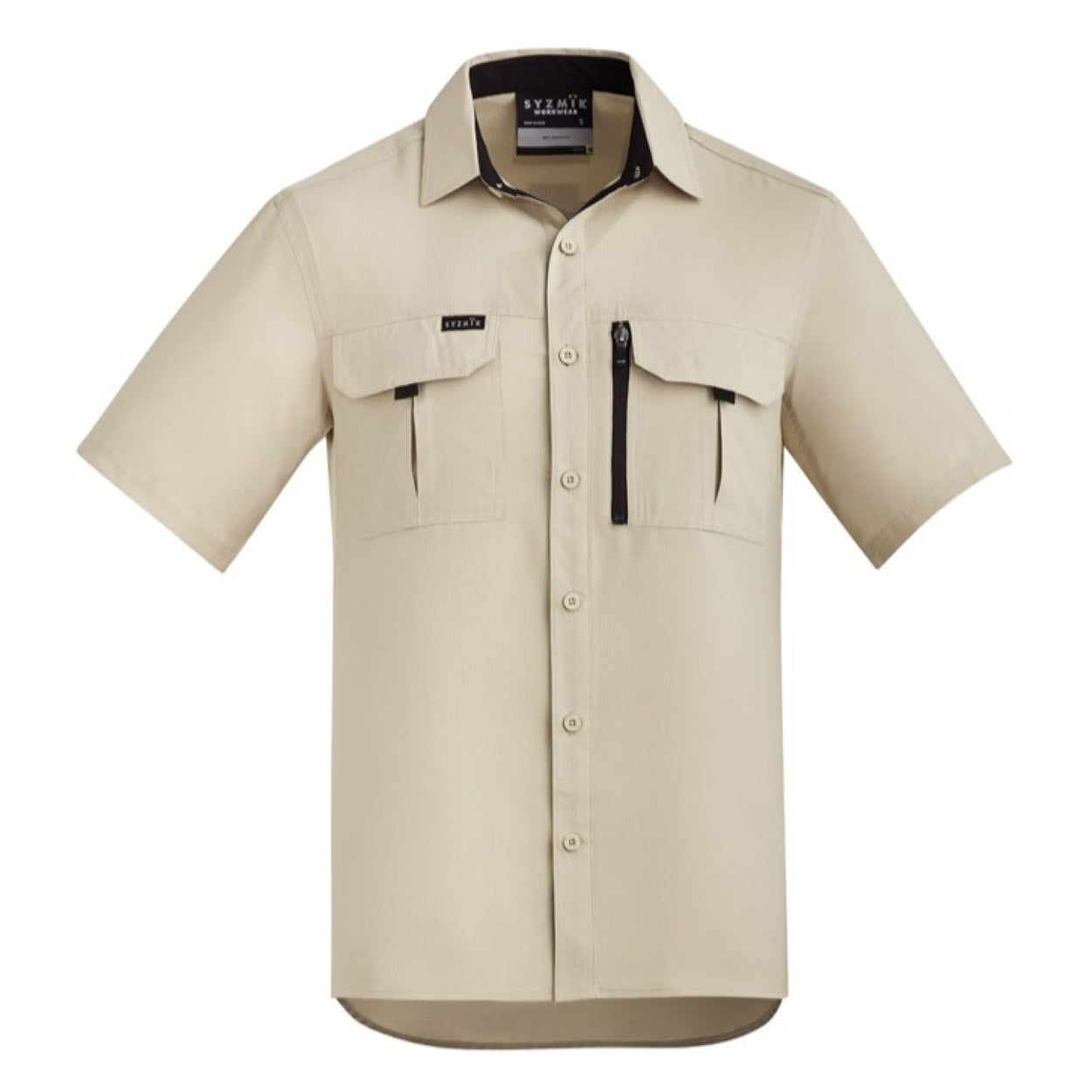 Sand shirt on a white background