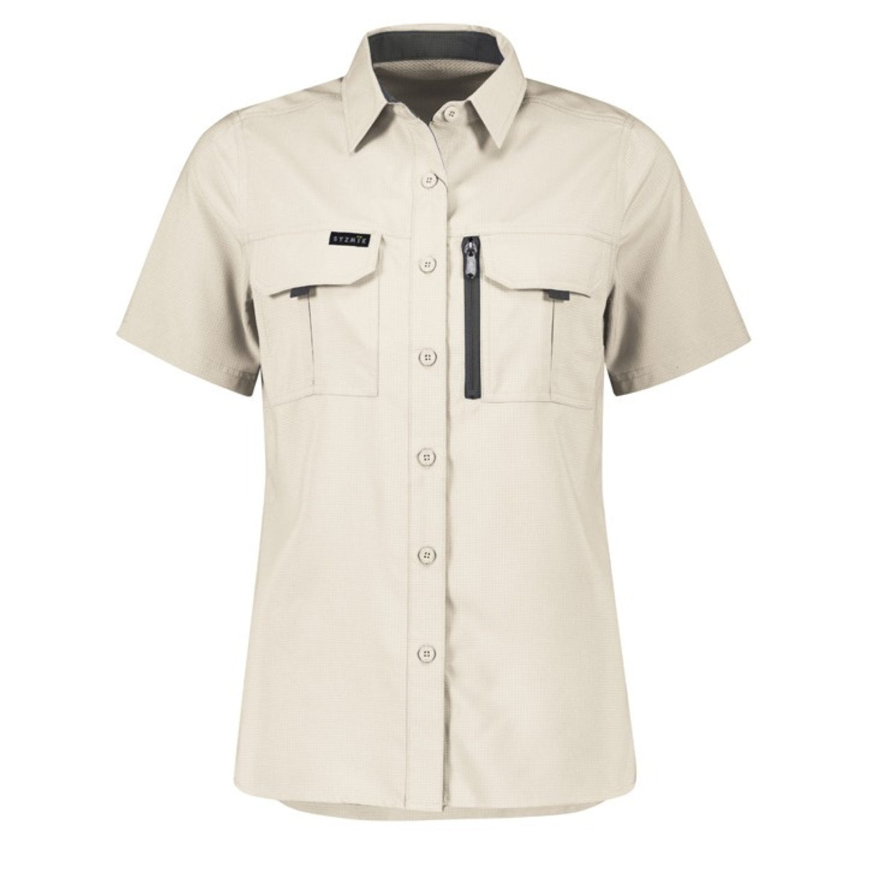 Sand shirt on a white background
