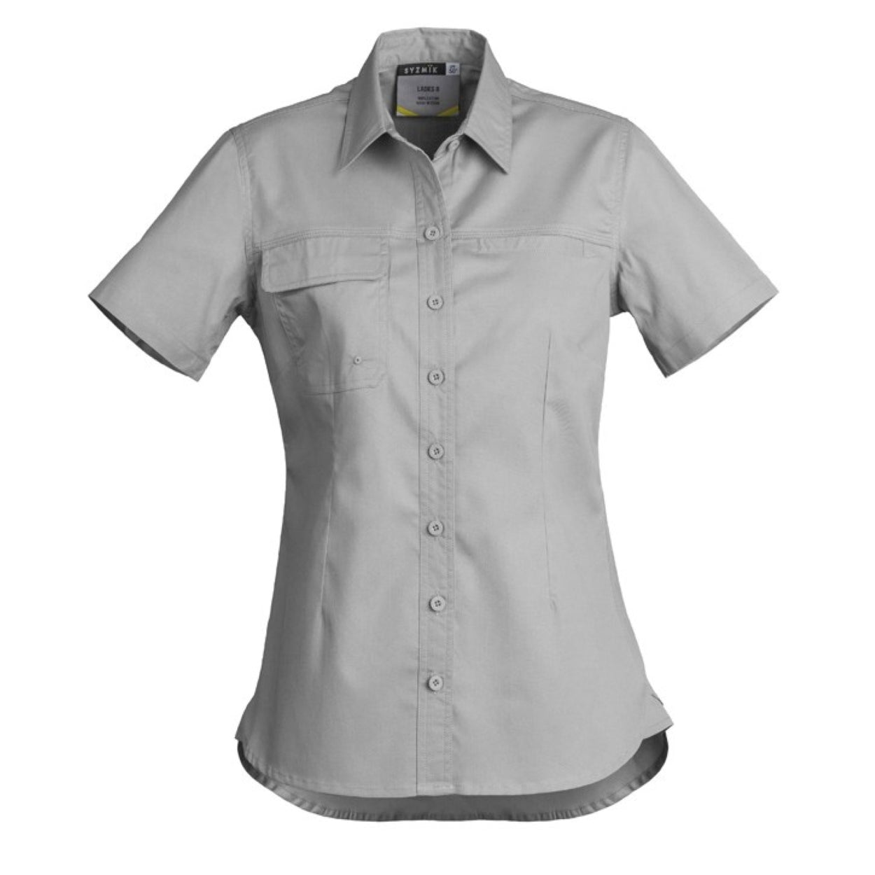 Grey shirt on a white background